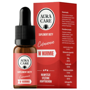 Ciśnienie w normie Aura care - Wsparcie w regulacji ciśnienia krwi - 15 ml