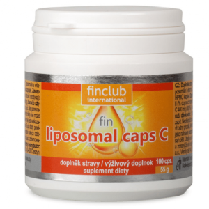 Liposomal caps C Finclub - Liposomalna witamina C - 100 kapsułek