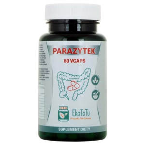 Parazytek EkoToTu Ekstrakty roślinne kapsułkach - 60 kapsułek