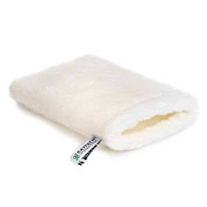 Rękawica Biała Raypath - Do mycia na mokro z Nanosrebrem - 1 sztuka L - 16 cm x 22 cm