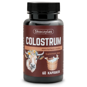 Colostrum bydlęce Skoczylas - Siara bydlęca z inuliną - 60 kapsułek