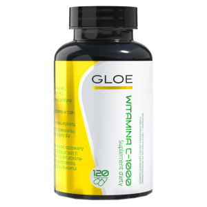 Witamina C 1000 Gloe - Wsparcie odporności - 120 kapsułek