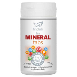 Mineraltabs Finclub - Źródło minerałów dla całej rodziny - 110 tabletek