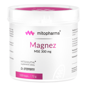 Magnez MSE Mitopharma - Wsparcie dla organizmu - 120 kapsułek