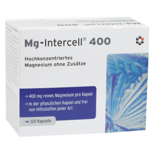Mg Intercell 400 Mitopharma - Skoncentrowane wsparcie magnezem - 120 kapsułek