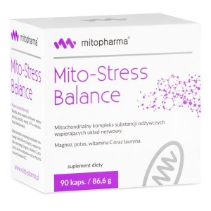 Mito Stress Balance Mitopharma - Wsparcie w walce ze stresem i zmęczeniem - 90 kapsułek