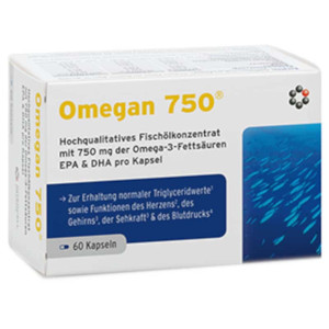 Omegan 750 Mitopharma - Kwasy tłuszczowe omega-3 - 60 i 120 kapsułek 60 kapsułek