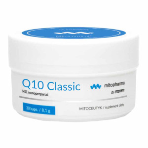 Q10 Classic MSE Mitopharma - Wsparcie organizmu - 30 i 100 kapsułek 30 kapsułek