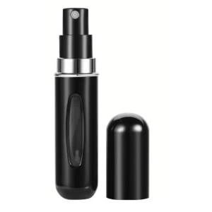 Atomizer podróżny na perfumy - 5ml czarny lub złoty - 1 sztuka Czarny