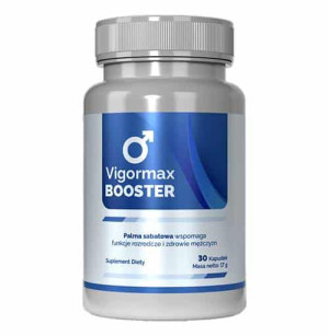 Vigormax Booster - Wsparcie prawidłowych funkcji seksualnych - 30 kapsułek