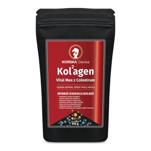 Kolagen Vital MAX Końska Dawka - Kolagen z Colostrum - 510 g