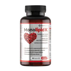 Monolipid K Xenico Pharma - Cholesterol w normie 90 kapsułek