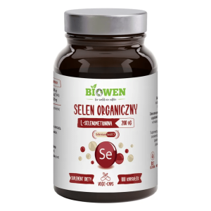 Selen organiczny Biowen - Wsparcie organizmu - 100 kapsułek