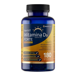 XeniVIT Witamina D 4000 Xenico Pharma 180 kapsułek