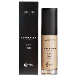 Rozświetlający korektor w płynie Larens Colour Liquid Concealer Glow WellU - 10 ml Ciepły MEDIUM 02