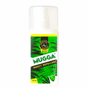 Mugga Spray DEET 9,5% - Na komary i kleszcze - 75ml
