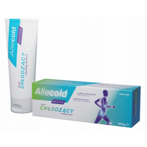 Allecold Active - Krem chłodzący natychmiastowa ulga dla zmęczonych mięśni i stawów - 100g