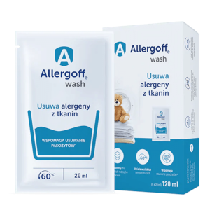 Allergoff Wash koncentrat - Usuwa alergeny i pasożyty - 6×20 ml