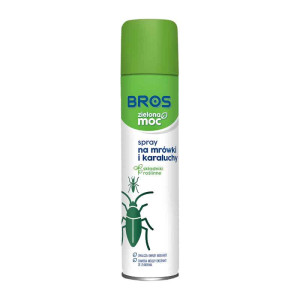 Bros Zielona Moc Spray na mrówki i karaluchy - Siła w walce z insektami - 300 ml