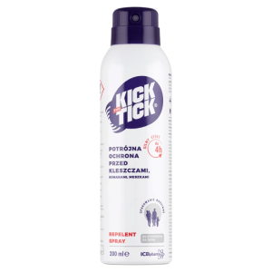 Kick the tick max - Repelent plus wsparcie w walce z kleszczami, komarami i meszkami - 200 ml