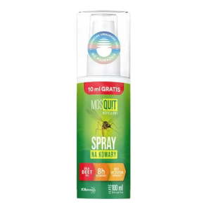 MosQuit Repellent - Spray na komary dla osób dorosłych i dzieci od 12. roku życia - 100 ml