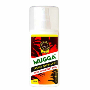 Mugga Spray STRONG - 50% DEET na komary i kleszcze - 75 ml