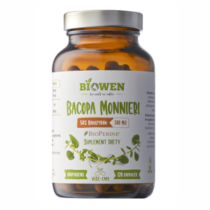 Bacopa monnieri Biowen - Wsparcie układu nerwowego - 120 kapsułek
