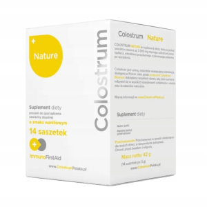 Colostrum Nature Colostrum Polska - Naturalne wsparcie odporności - 14 saszetek