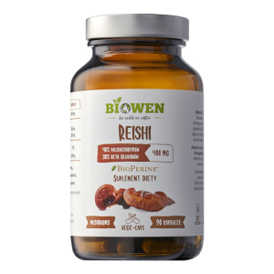 Grzyby Reishi Biowen - Ekstrakt z Reishi - 90 kapsułek