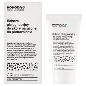 KOKODA Balsam pielęgnujący - Wsparcie po ukąszeniu komarów, poparzeniu pokrzyw i meduz - 50 ml 