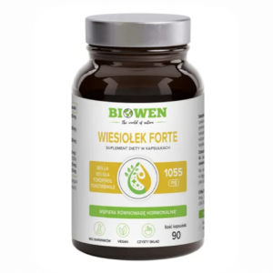 Wiesiołek Forte Biowen - Źródło kwasów omega i witaminy E - 90 kapsułek