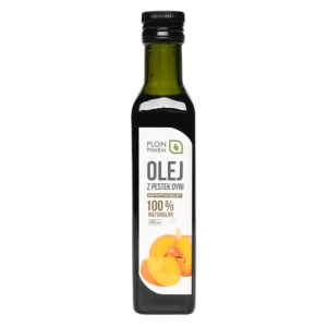 Olej z Pestek Dyni Plon Pharm – Olej zimnotłoczony odżywczy 100% NATURALNY – 250 ml