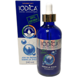 Iodica - Naturalny koncentrat jodu 100 ml lub 240 ml 240 ml