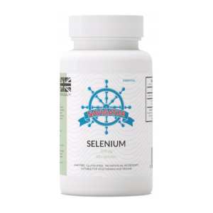 Selen Navigator Selenium - Wspiera prawidłową pracę tarczycy, wzmacnia układ immunologiczny 60 kapsułek
