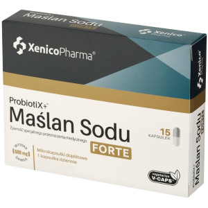 ProbiotiX Maślan Sodu Forte - Wsparcie układu pokarmowego - 15/60 kapsułek 15 kapsułek
