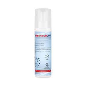 Aura Herbals Srebro Argentum200 - oczyszcza i pielęgnuje skórę - 150 ml