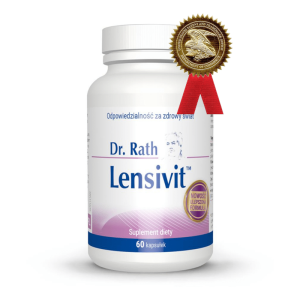Dr. Rath Lensivit - Wsparcie zdrowia oczu i prawidłowego widzenia - 60 kapsułek