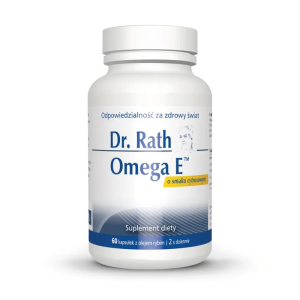 Dr. Rath Omega E - Dla wsparcia prawidłowej pracy serca i dobrego działania wzroku - 60 kapsułek