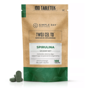 Twój Cel To Spirulina - Dla wsparcia codziennej energii i odporności organizmu - 100 tabletek