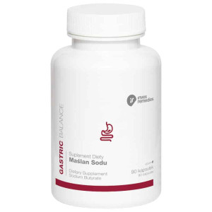 Invex Remedies Maślan Sodu - wsparcie jelit i trawienia - 90 kapsułek