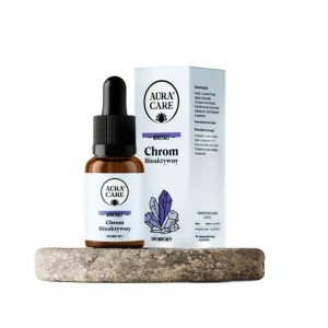 Aura Care Chrom bioaktywny - wsparcie metabolizmu i kontroli poziomu cukru - 15 ml