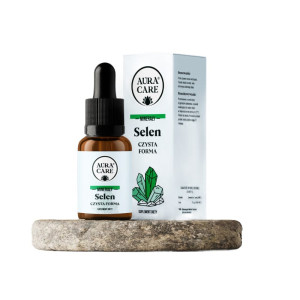 Aura Care Selen czysta forma - suplementacja dla odporności i tarczycy - 15 ml
