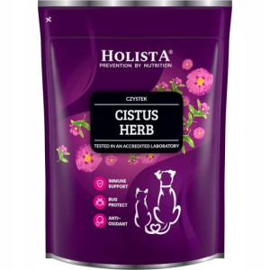 Czystek dla psa i kota na kleszcze Holista Cistus Herb - naturalna tarcza ochronna w każdej porze roku 500 g