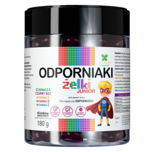 Odporniaki Junior Lanco - Żelki na odporność dla dzieci - 60 żelek