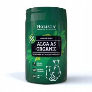 Alga morska dla psa i kota Holista Alga As Organic - naturalne źródło jodu i witamin - 250g