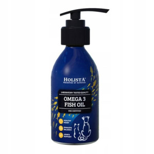 Olej Omega 3 dla psa i kota Holista Omega 3 Fish Oil - Naturalne źródło zdrowia i energii 250 ml