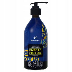 Olej Omega 3 dla psa i kota Holista Omega 3 Fish Oil - Naturalne źródło zdrowia i energii 500 ml