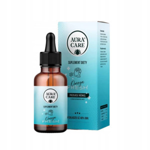 Aura Care Omega fresh – wsparcie dla serca, mózgu i wzroku – 50 ml