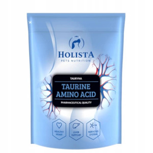 Tauryna dla psa i kota Holista Taurine Amino Acid - wsparcie serca, układu nerwowego i metabolizmu 500 g
