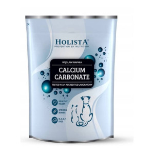 Węglan wapnia dla psa i kota Holista Calcium Carbonate - wsparcie mocnych kości i zdrowia pupila 1000 g